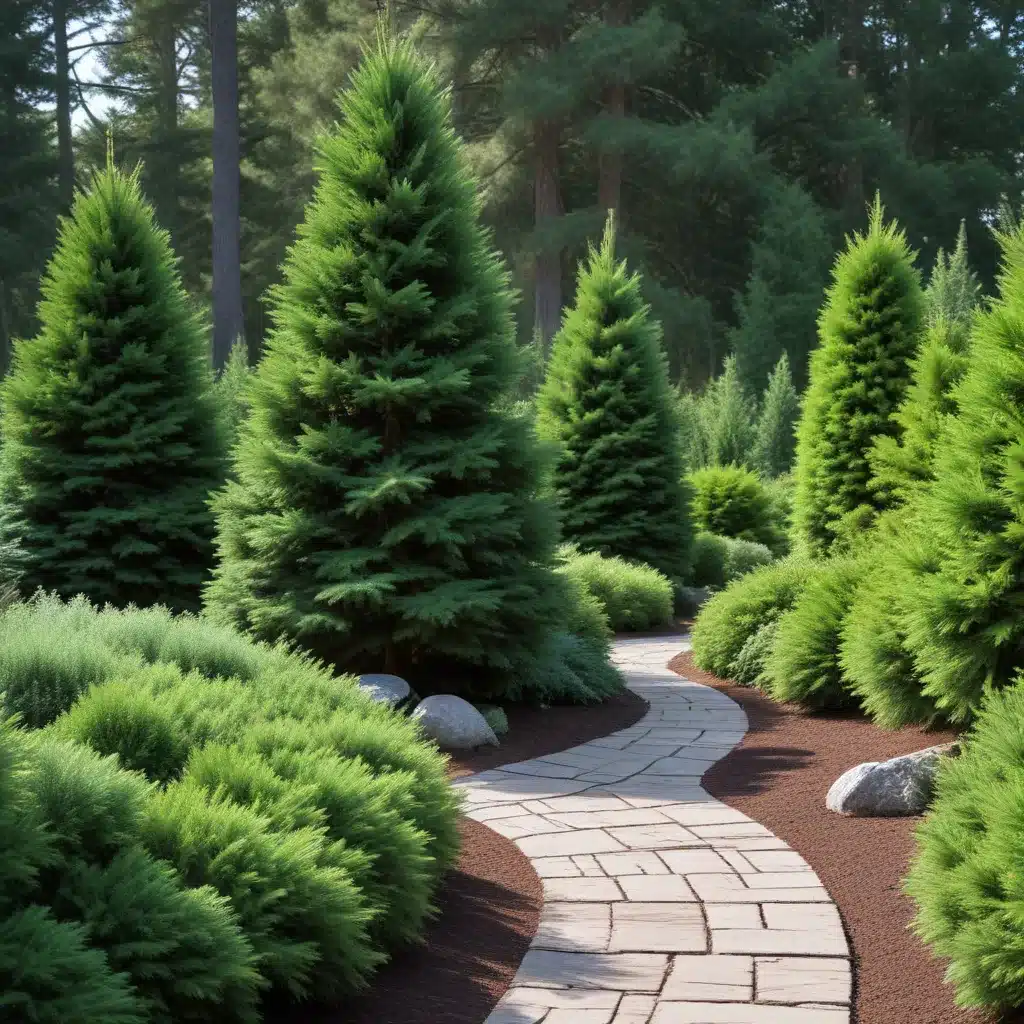 Evergreen Elegance: Incorporating Majestic Conifers into Your Landscape